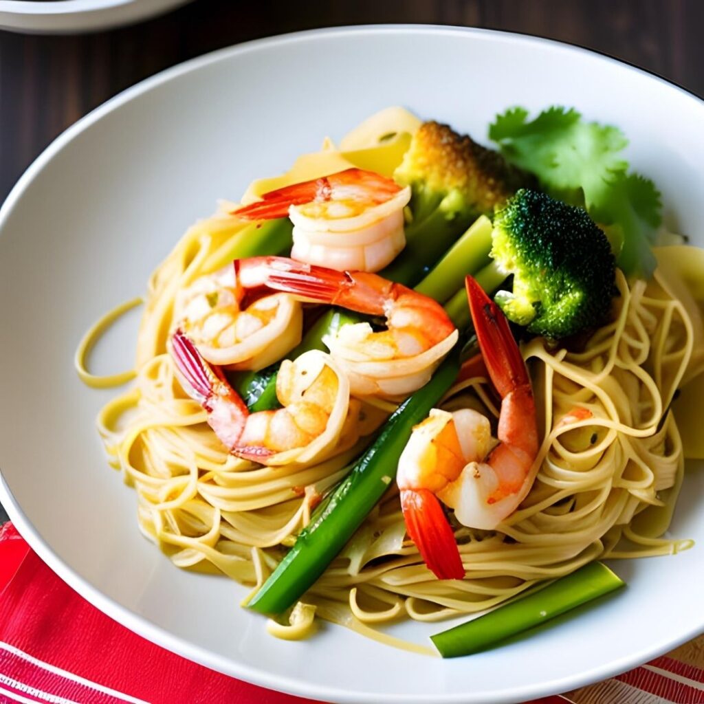 Shrimp noodle