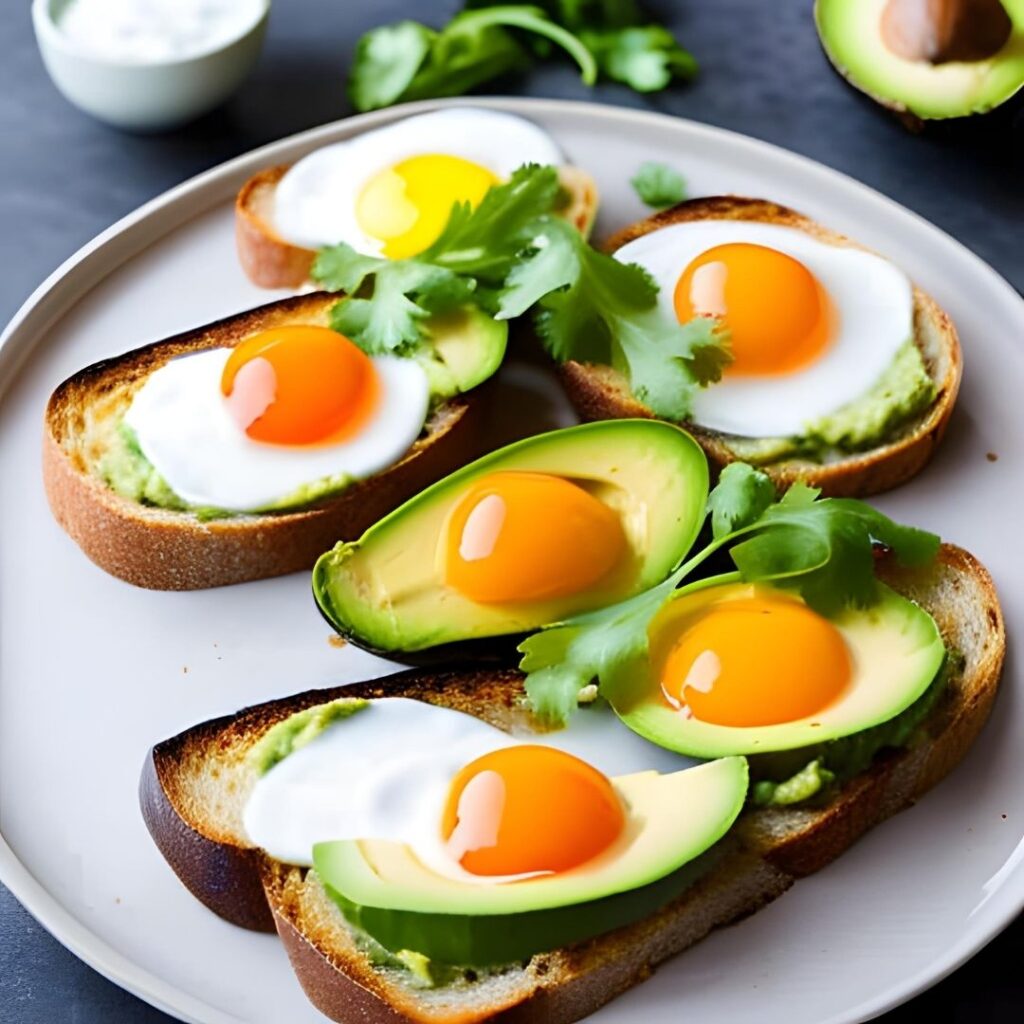 Eggs and Avocado Toast