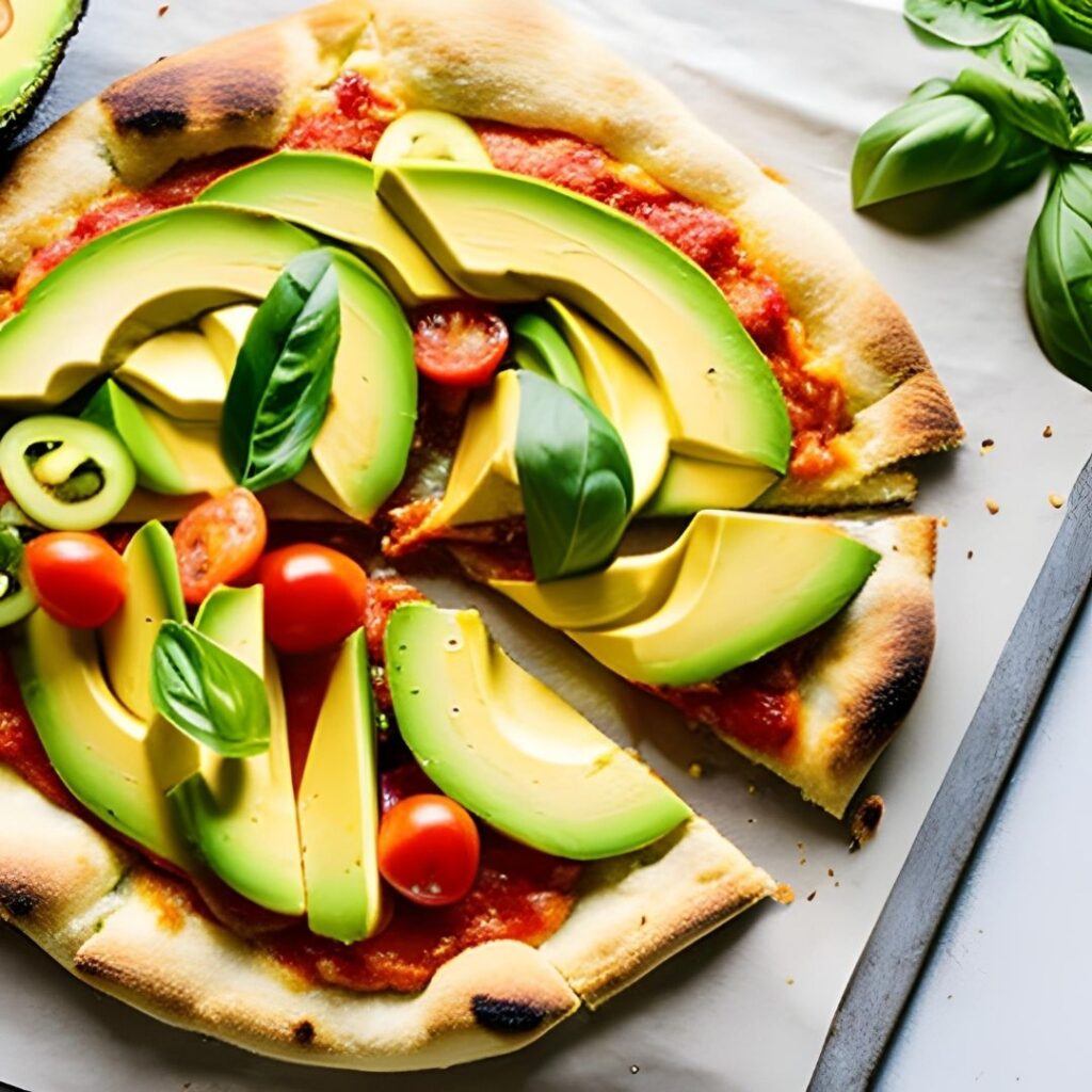 avocado pizza