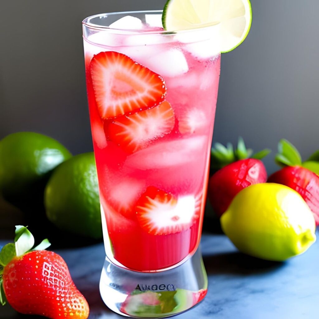 strawberry lime ade